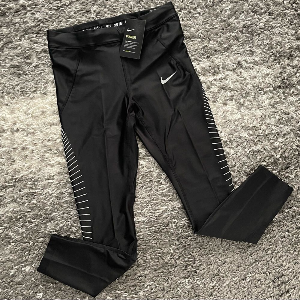 NWT Nike Power Speed Graphic Running Tight